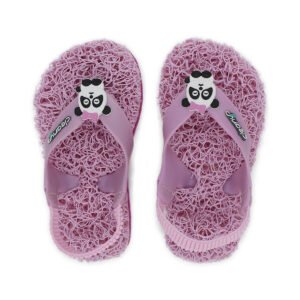 baby pink panda slippers