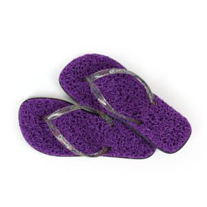 Home flat joy purple sandals